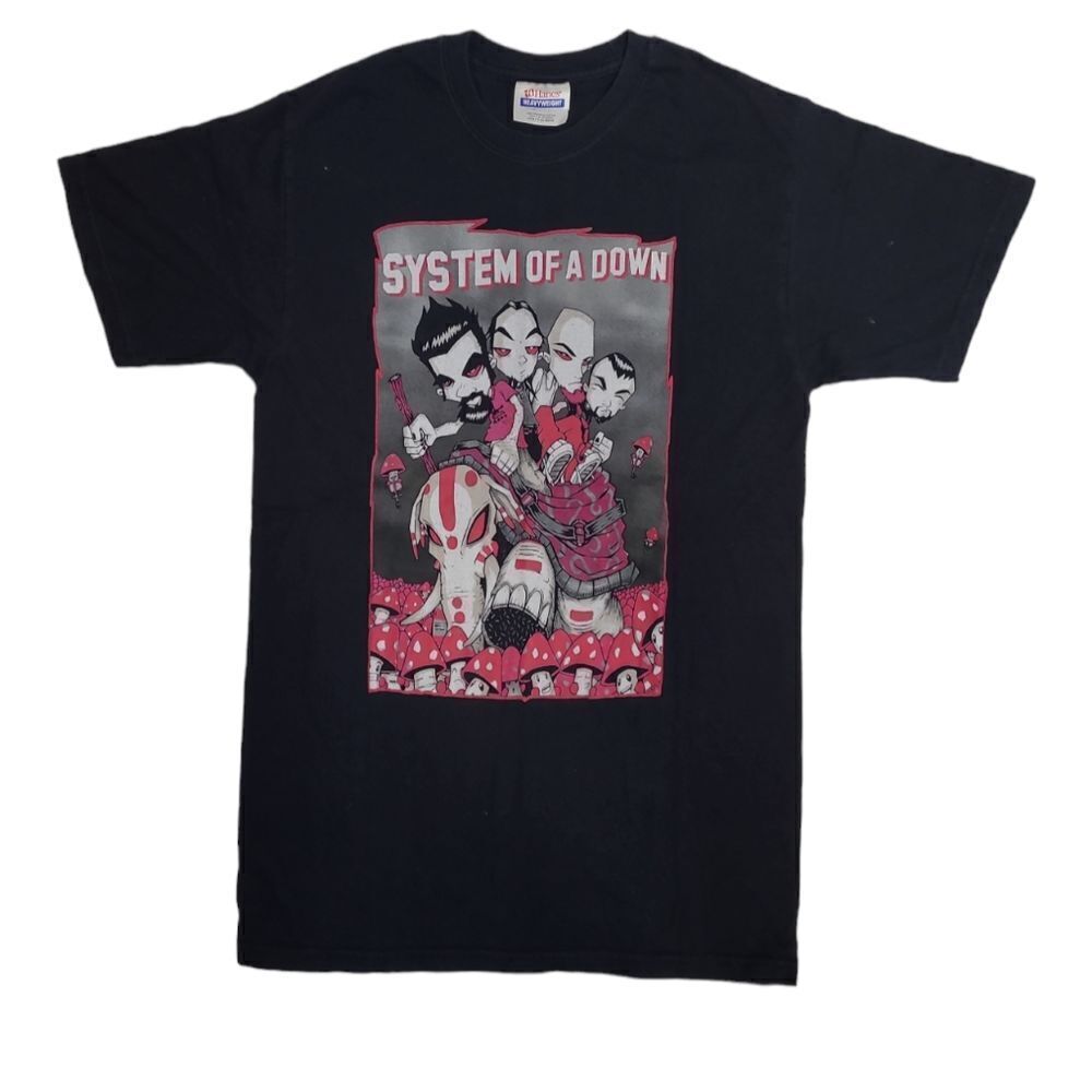 VINTAGE Y2K‎ System of a Down 2002 tour concert merch unisex tee S